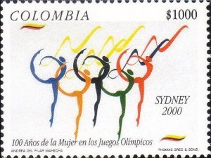 Colombia 2000 MNH Stamps Scott 1169 Sport Olympic Games