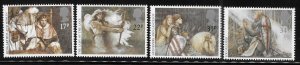 Great Britain 1985 Arthurian Legends Sc 1115-1118 MNH A1561