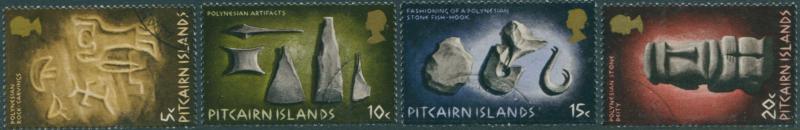 Pitcairn Islands 1971 SG116-119 Polynesian set FU