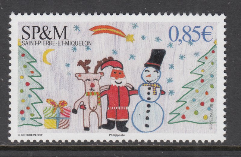 St Pierre and Miquelon 1040 MNH VF