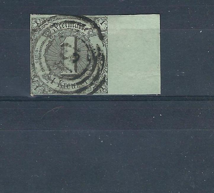 Germany Thurn & Taxis 42 Mi 7 Used VF 1852 SCV $15.00