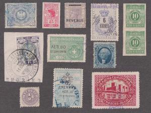 FANTASTIC REVENUE LOT: 50++ STAMPS incl German East Africa Brazil Estonia NICE!!