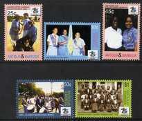 ANTIGUA - 2006 - Antigua Girl Guides - Perf 5v Set - Mint Never Hinged