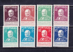 Portugal 595-602 Set MHR Sir Rowland Hill (A)