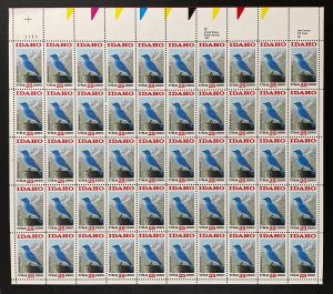 2439 IDAHO STATEHOOD Sheet of 50 US 25¢ Stamps MNH 1990