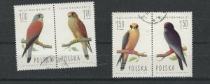 Poland 2074 - 2077 - Birds. Short Set Of 4. Cancelled With Gum.  #02 POL2074s4