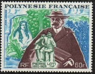 French Polynesia Stamp C99  - Pierre Loti