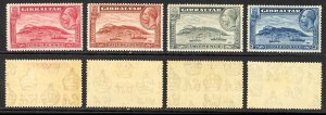 Gibraltar SG110/113 1931 set of 4 perf 14 M/M Cat 26 pounds