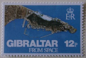 Gibraltar 363 MNH Cat $0.35 Full Set Space, Map Topical