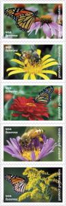 5228-32 (5232a) Protect Pollinators Strip OF 5 Mint/nh Free Shipping