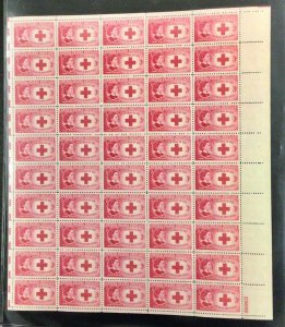 967   Clara Barton, Red Cross    MNH 3 c  sheet of 50   Issued in 1948