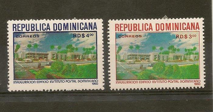 DOMINICAN REPUBLIC  MOG /MNH $4.00 INSTIRTUTO POSTAL DOM. 93