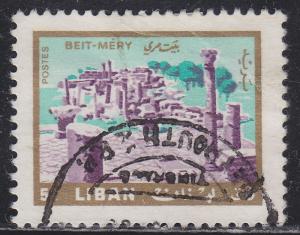 Lebanon 446 Beit-Mery Ruins 1966