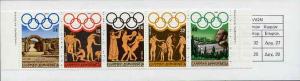 Booklet - Greece 1984 Los Angeles Olympic Games 161Dr boo...