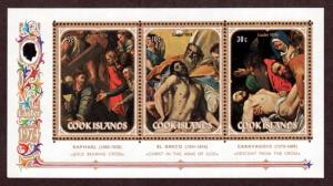 Cook Islands # 380a Mint NH S/S Easter!