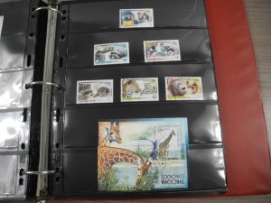 CUBA(2002-2008), Stamp Collection in stock pages(Kenmore binder)