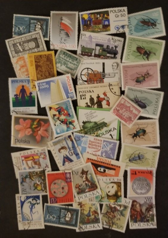 POLAND  Used CTO Stamp Lot T12865