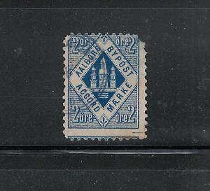 DENMARK, POSTAL TAXE 2 Ore