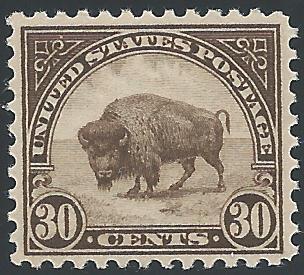 Scott 569, Never Hinged, OG, 1922 Regular Issue (551-73)