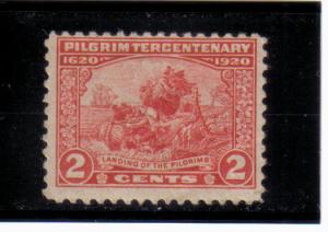 549 Pilgram Tercentenary mint hinged.