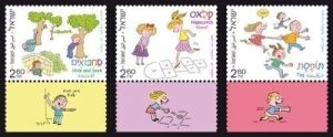 ISRAEL 2011 - Children's Games Set of 3 - Scott# 1902-4 - MNH