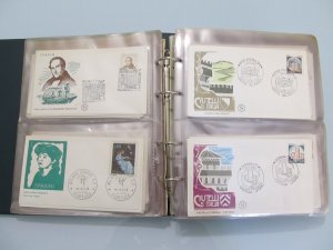 4 FDC and Commemorative Italy LR113P5 Envelopes-