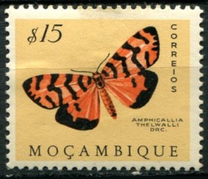 Mozambique Sc#365 MH/Unused, 15c cream, Butterflies (1953) (1953)
