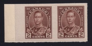 Canada Sc #212P (1935) 2c brown Duke of York Plate Proof Pair VF 