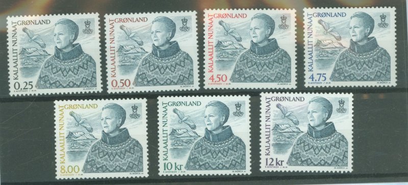 Greenland #364-75  Single (Complete Set)