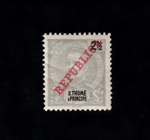 St Thomas & Prince Scott #91 MH