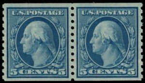 MALACK 496 SUPERB OG NH, Pair, a wonderful centered ..MORE.. g7811