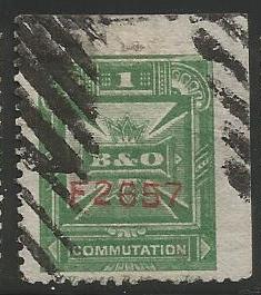 U.S. Scott #3T7 Telegraph Stamp - Used Single