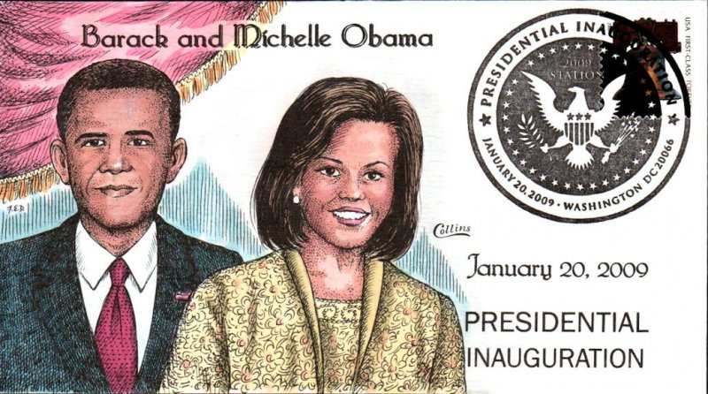 Barack H. Obama 2009 Collins Inauguration Cover