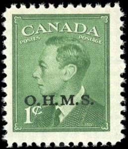 Canada #O12 VF/MNH - 1950 1¢ KGVI Postes/Postage Issue Official Stamp