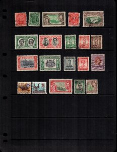 Southern Rhodesia  20  different mint hinged and used