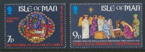 Isle of Man MUH SG 209-210   Sc 205 - 206 Christmas 1981 see scan