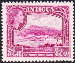 Antigua #120 MH $2.40 high value