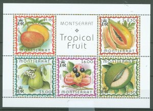 Montserrat #988a  Souvenir Sheet