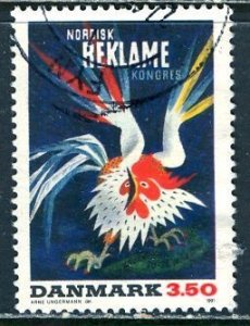 Denmark 1991: Sc. # 947: Used Single Stamp