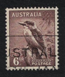 Australia Laughing Kookaburra Bird 6c Square cancel 1932 Canc SG#190