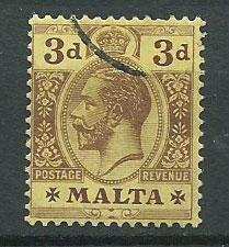 Malta SG 78 spacefiller Mint but hinged w questionable ca...