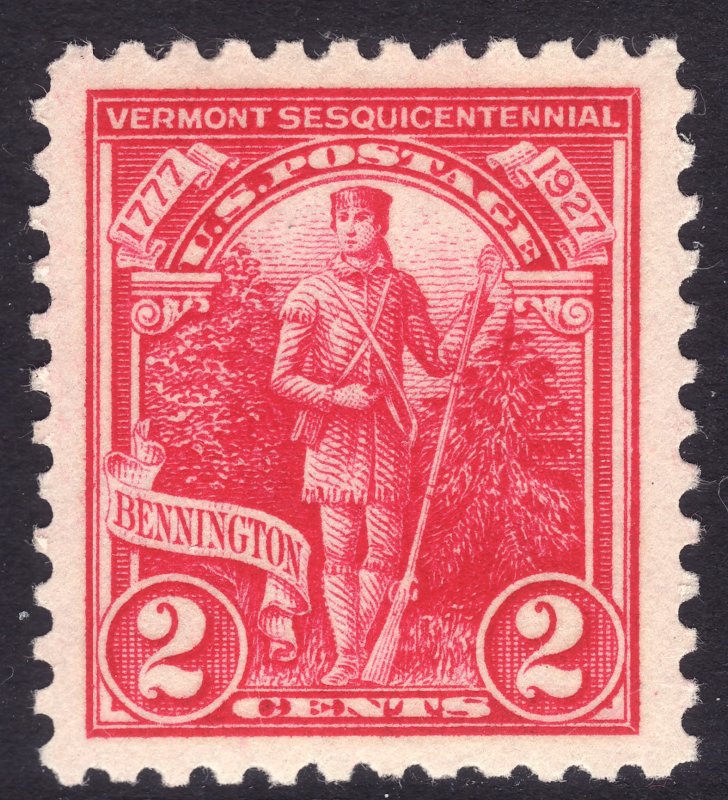 1927 U.S Vermont Sesquicentennial 2¢ issue MNH Sc# 643 CV $2.00