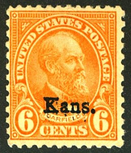 U.S. #664 MINT OG LH