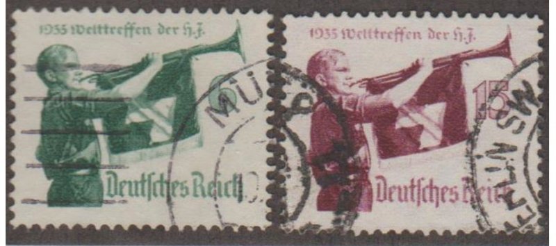Germany Scott #463-464 Stamp - Used Set