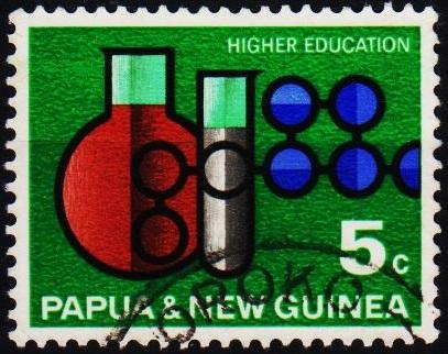 Papua New Guinea. 1967 5c S.G.107 Fine Used