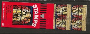 NEW ZEALAND Sc 1309a NH issue of 1995 - BOOKLET - CHRISTMAS. Sc$6.50