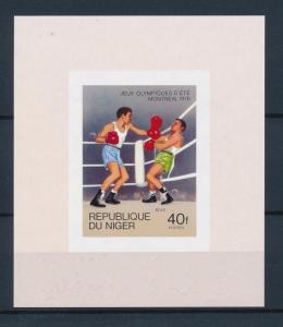 [55738] Niger 1976 Olympic games Montreal Boxing MNH Sheet