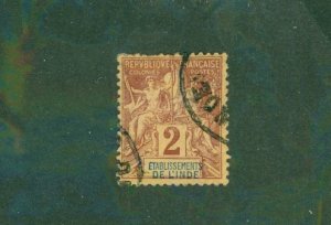 FRENCH INDIA 2 USED BIN $2.00