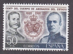 Spain # 2245, Kings, Mint NH