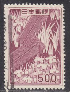 Japan 609 Bridge & Iris 1955